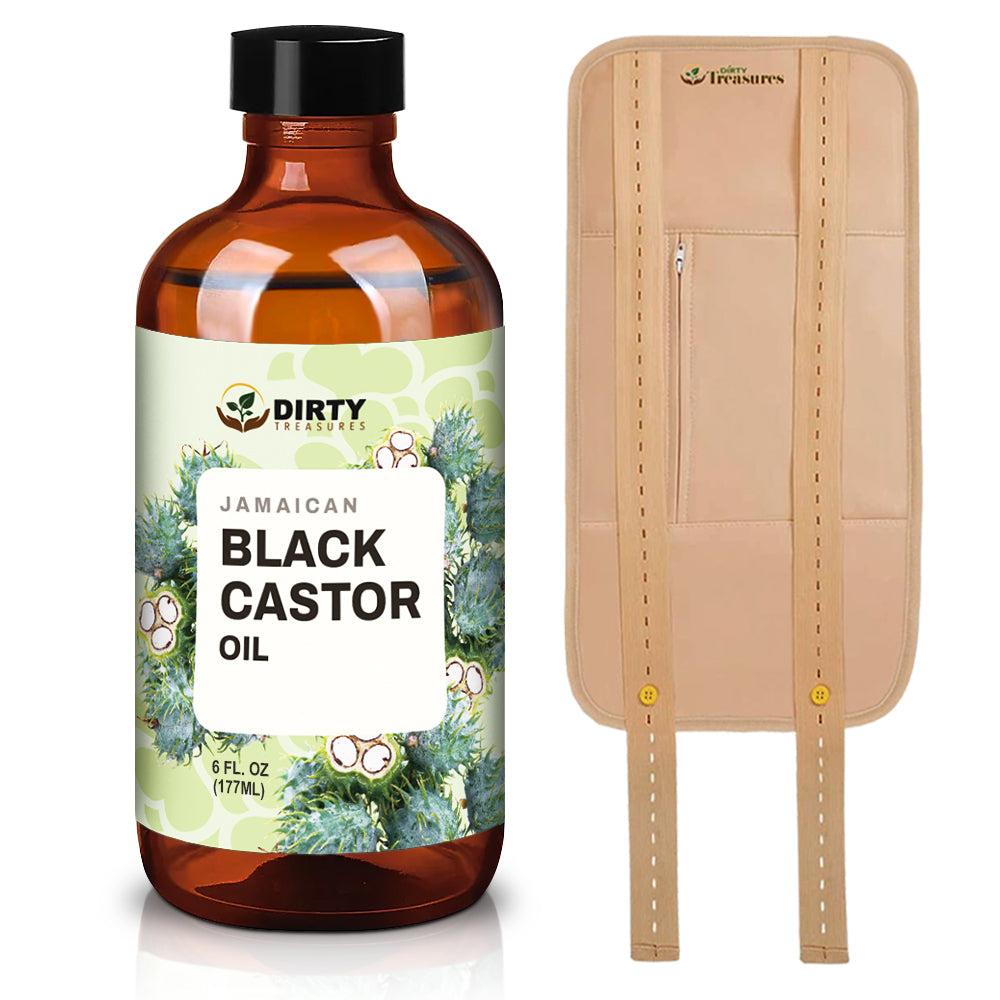 Castor Oil Pack +Organic Castor Oil 6oz