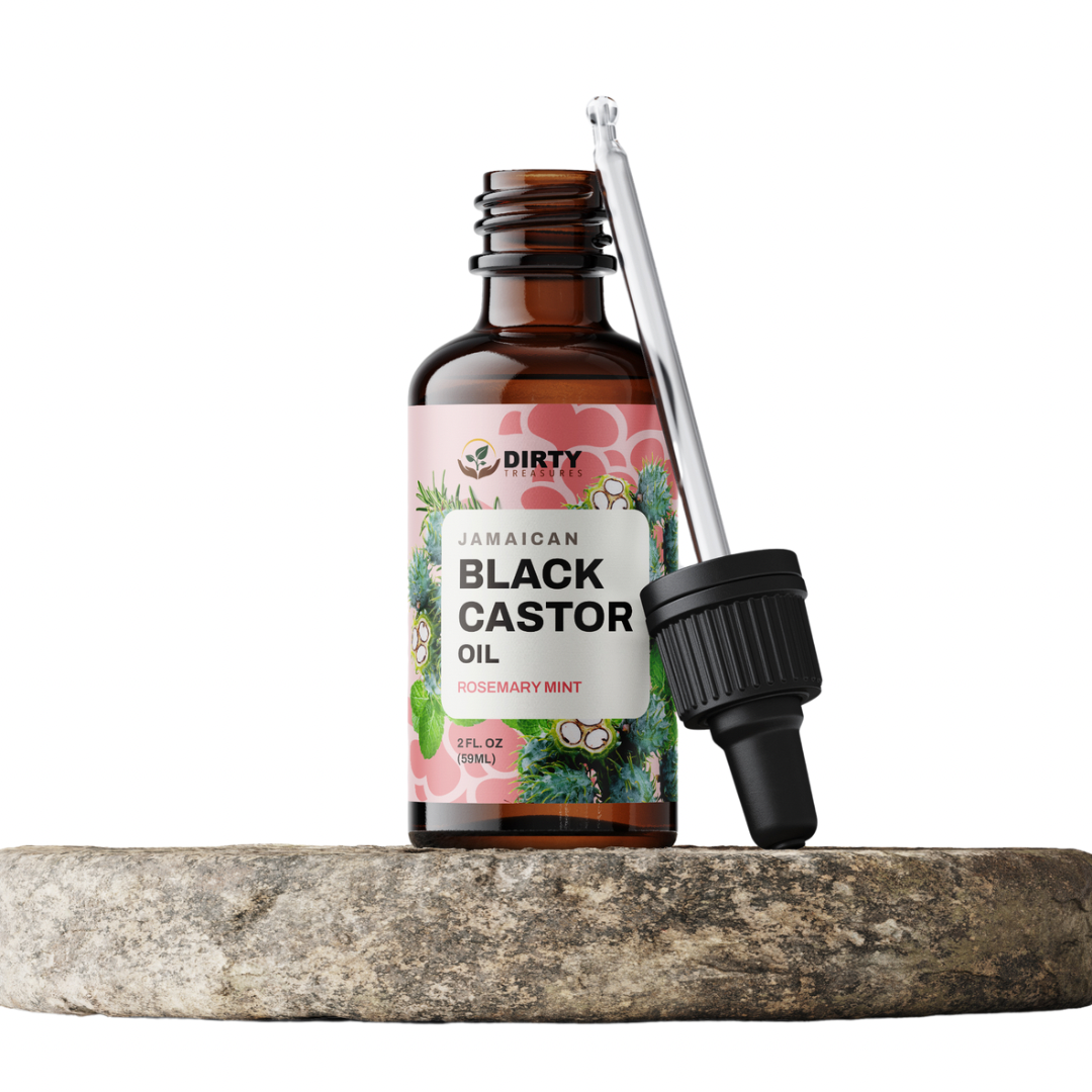 Rosemary Mint Jamaican Black Castor Oil - 2oz