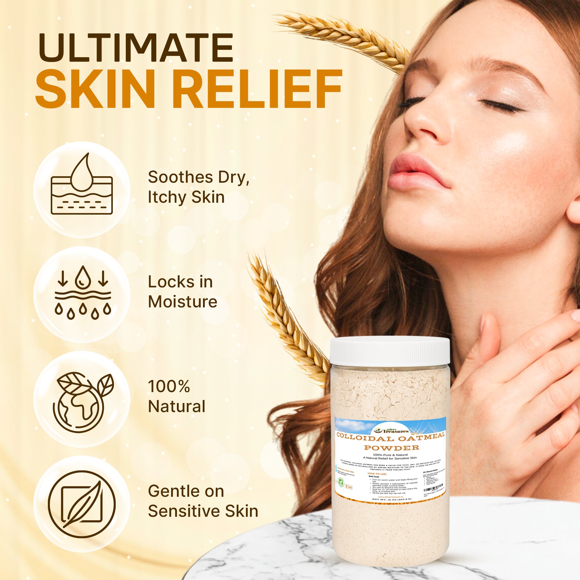 Colloidal Oatmeal - 16oz