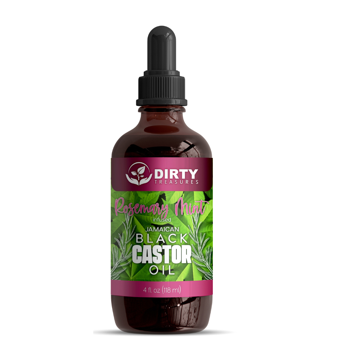 Rosemary Mint Jamaican Black Castor Oil - 4oz