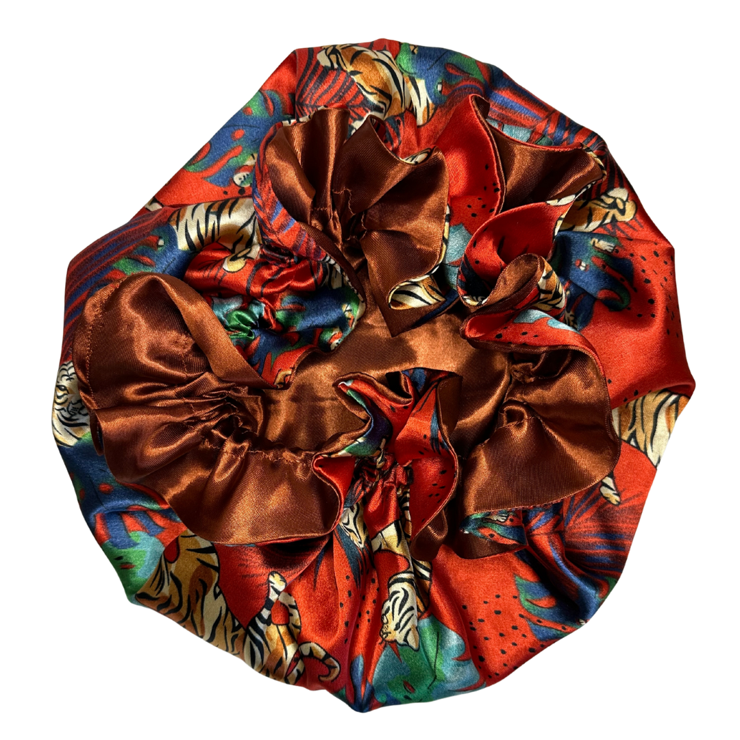 Reversible Satin Bonnet