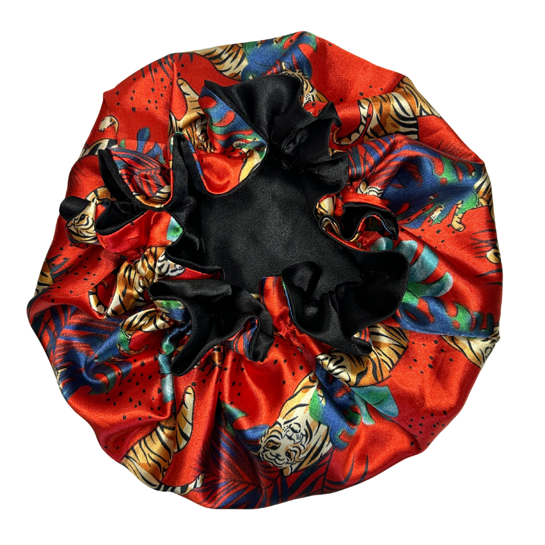 Reversible Satin Bonnet